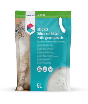 CVET Micro Silica Cat Litter Green 5 Litre