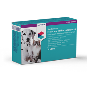 CVET NutriCareVet Canine & Feline Stress Support 30 Tablets