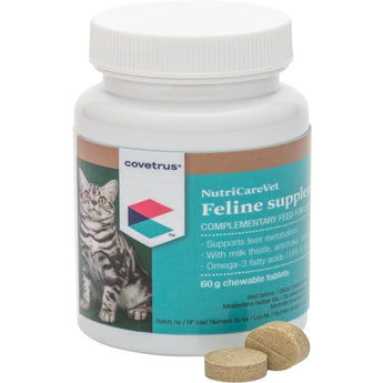 CVET NutriCareVet Feline Liver Support 80 Tablets