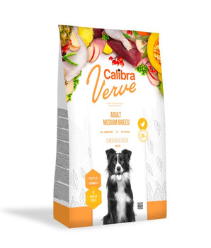 Calibra Dog Verve GF Adult Medium Chicken & Duck Dry Food 12kg