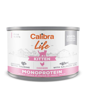 Calibra Cat Life Kitten Chicken Canned Food 6x200g