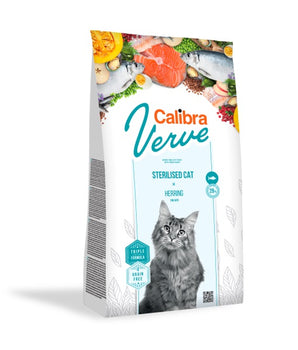 Calibra Cat Verve GF Sterilised Herring Dry Food 3.5kg