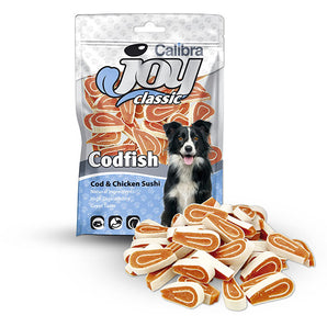 Calibra Joy Dog Classic Cods & Chicken Sushi Treats 80g