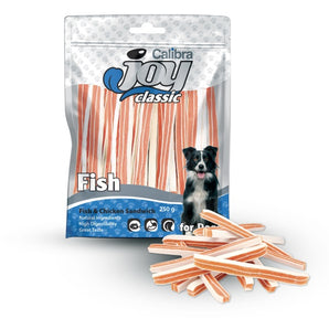 Calibra Dog Joy Classic Fish & Chicken Sandwich 250g