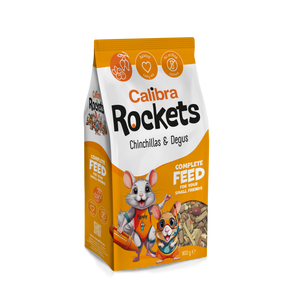 Calibra Rockets Mix Chinchillas & Degus 900g